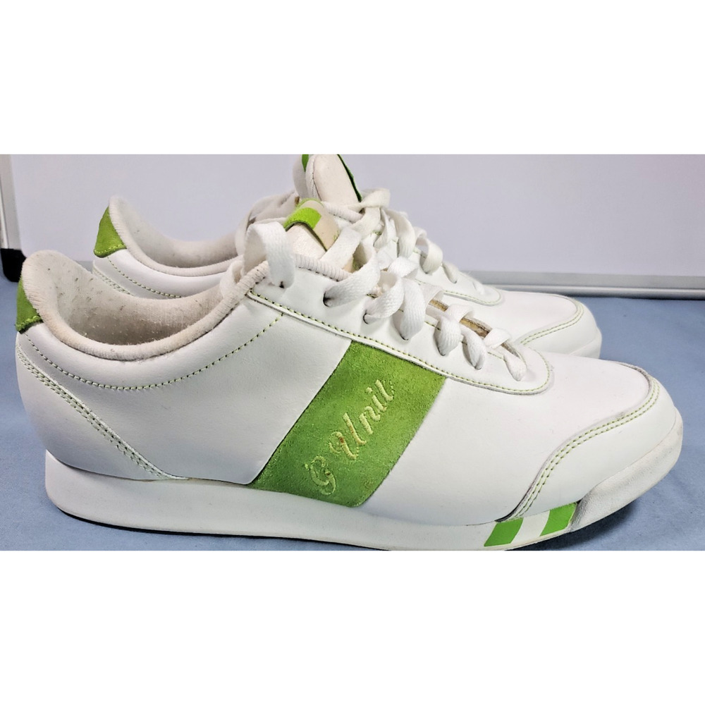 Vintage Reebok G-Unit RB503 white and green sneakers Men's SIze 9 - Picture 5 of 16